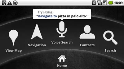 Google Maps Navigation - Car Dock Mode